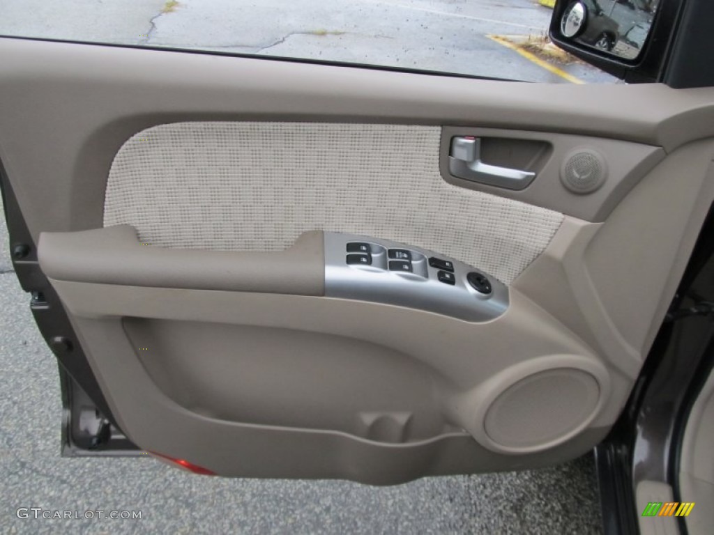 2005 Kia Sportage LX 4WD Beige Door Panel Photo #54202574