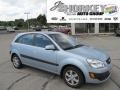 2009 Polar Blue Kia Rio Rio5 LX Hatchback  photo #1