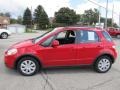 Vivid Red - SX4 Crossover AWD Photo No. 4