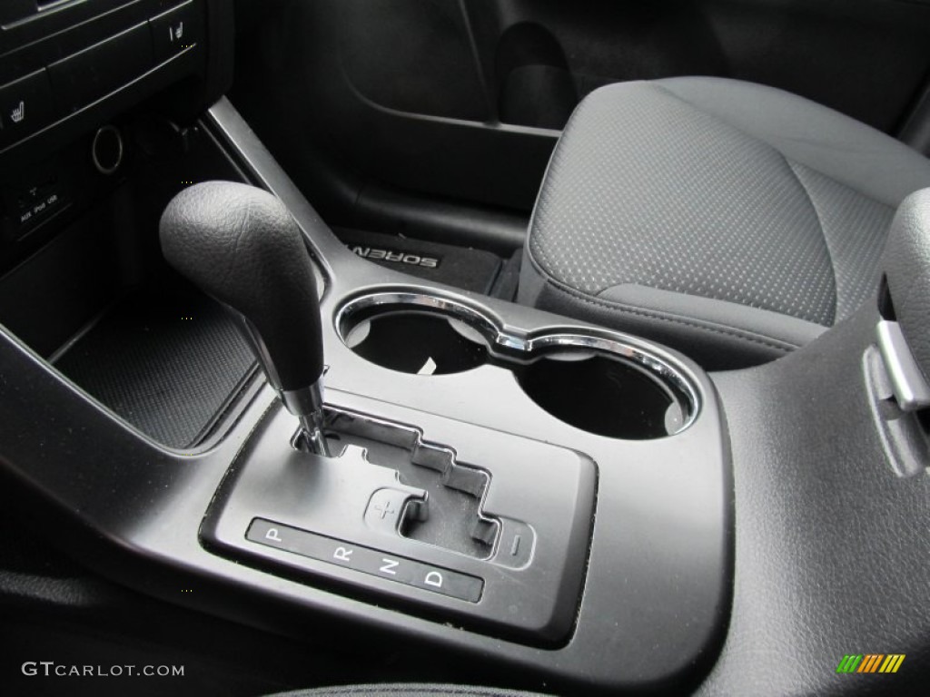 2011 Sorento LX AWD - Titanium Silver / Black photo #9