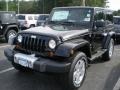 2012 Black Jeep Wrangler Sahara 4x4  photo #1