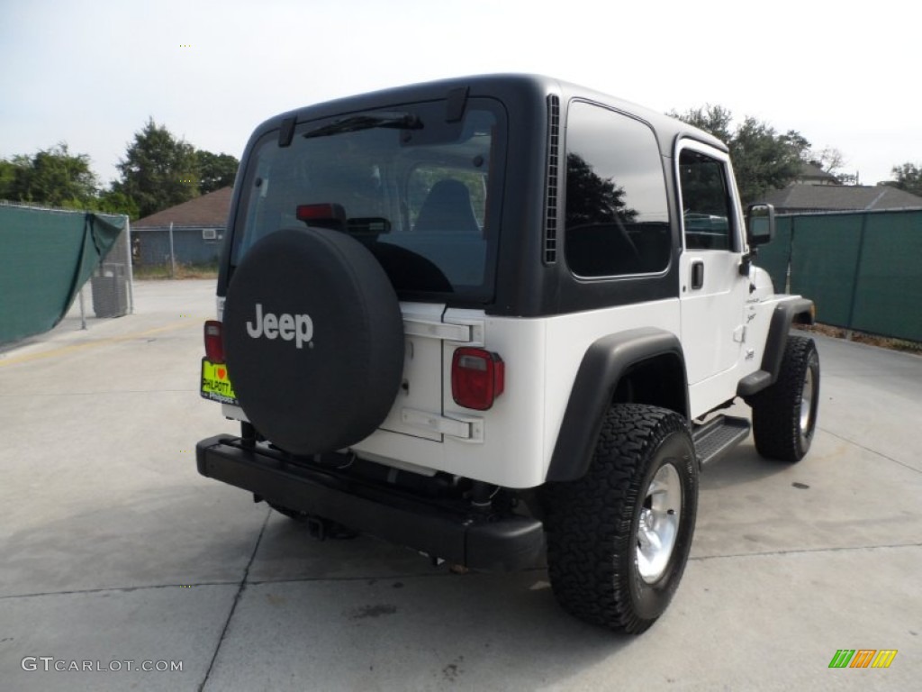 2000 Wrangler Sport 4x4 - Stone White / Agate photo #3