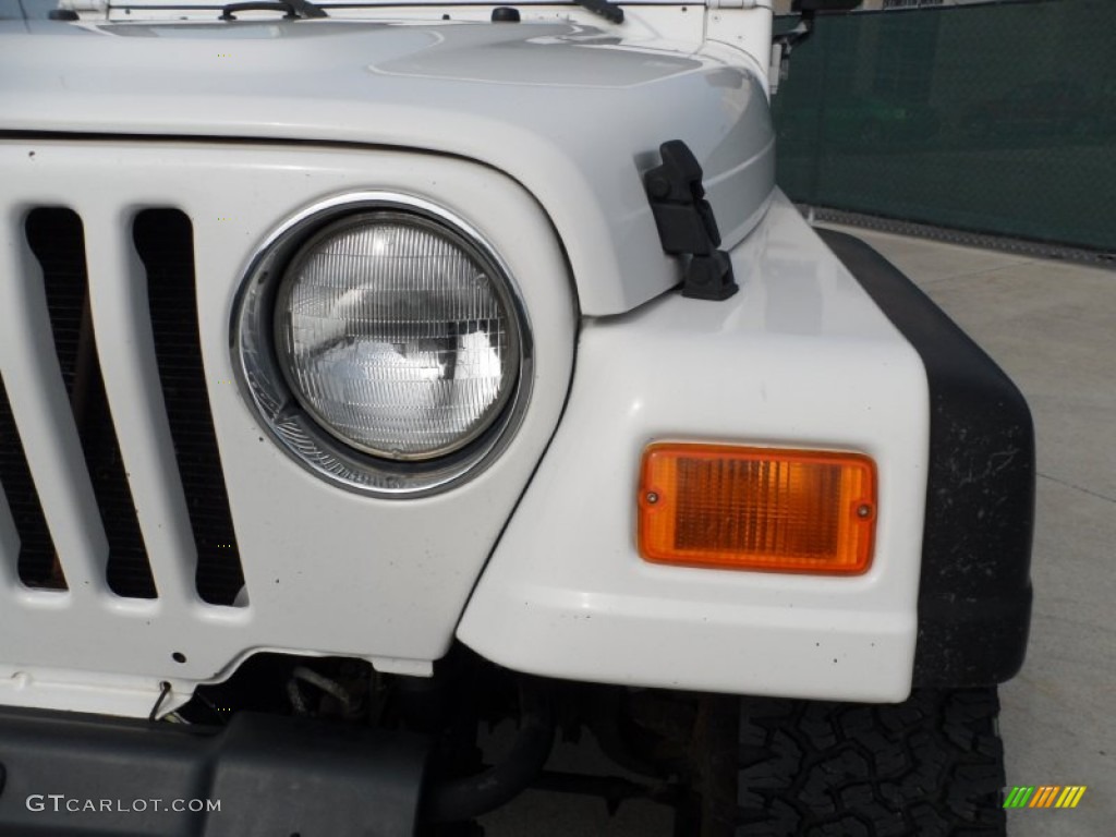 2000 Wrangler Sport 4x4 - Stone White / Agate photo #10