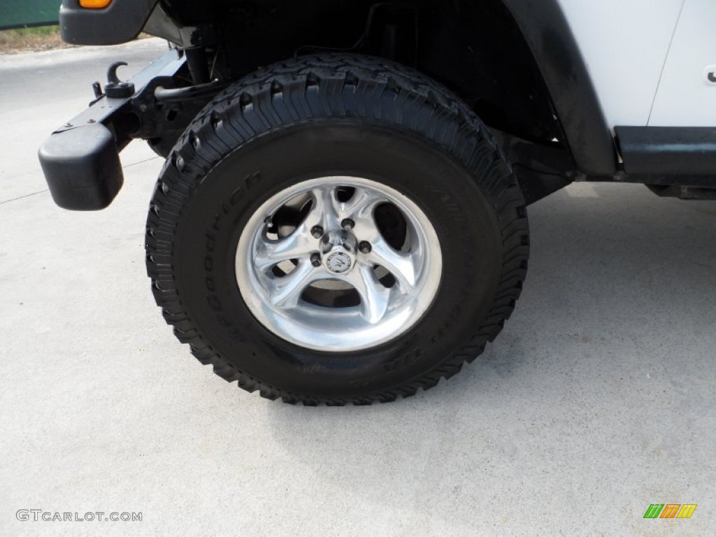 2000 Wrangler Sport 4x4 - Stone White / Agate photo #12