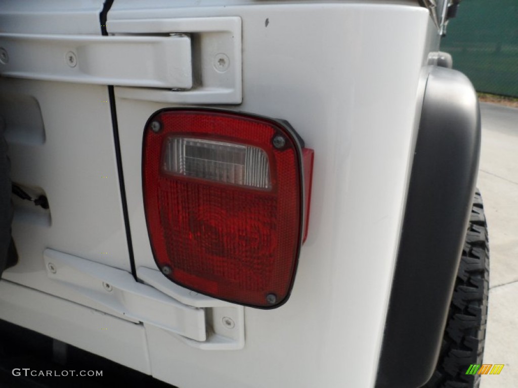 2000 Wrangler Sport 4x4 - Stone White / Agate photo #22