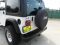 2000 Stone White Jeep Wrangler Sport 4x4  photo #24