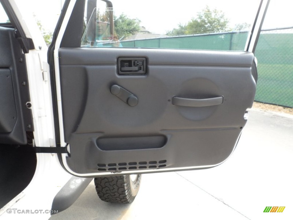 2000 Wrangler Sport 4x4 - Stone White / Agate photo #28