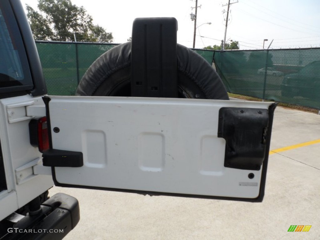 2000 Wrangler Sport 4x4 - Stone White / Agate photo #32