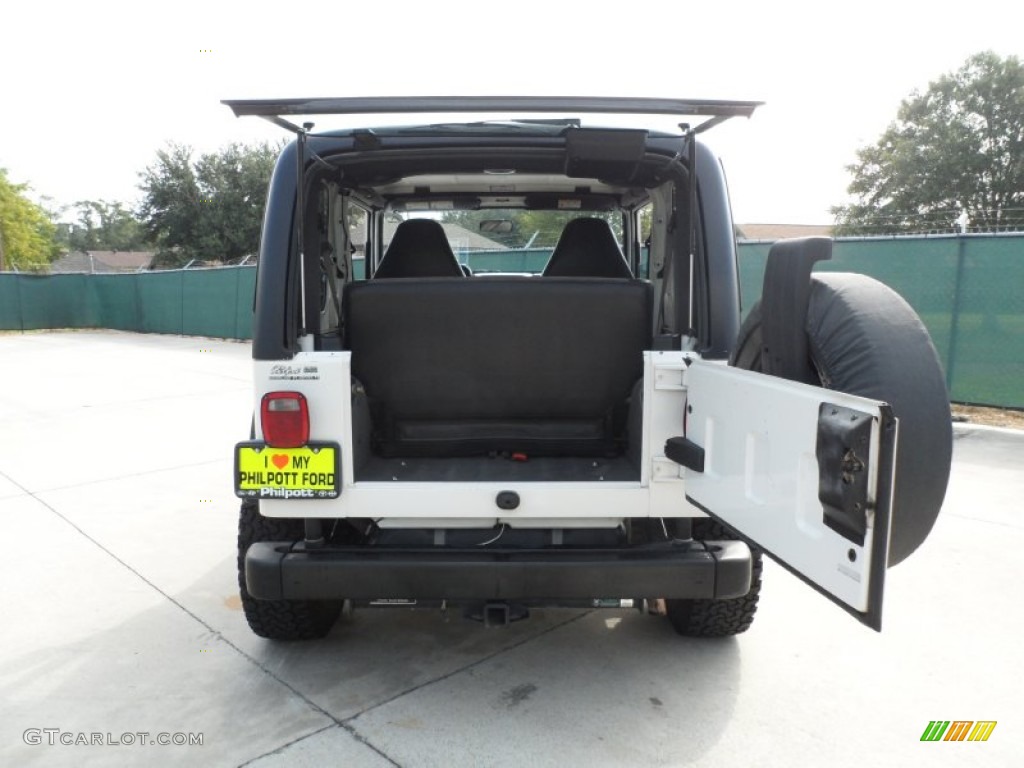 2000 Wrangler Sport 4x4 - Stone White / Agate photo #33