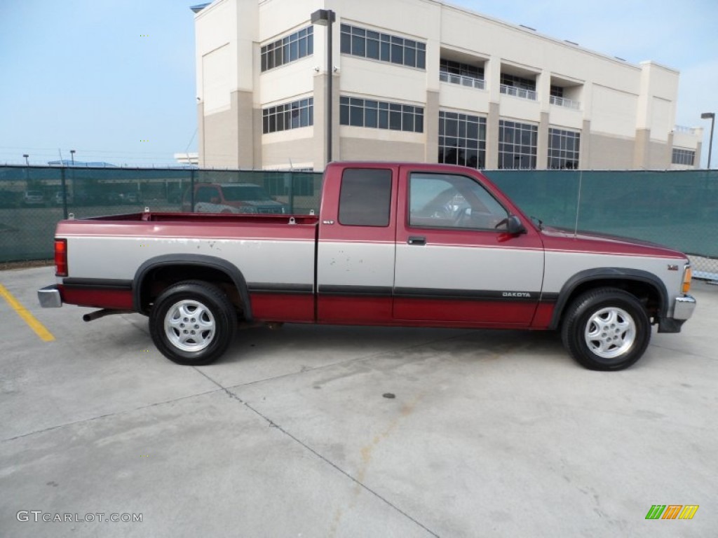 Claret Red Pearl Metallic 1994 Dodge Dakota SLT Extended Cab Exterior Photo #54204963