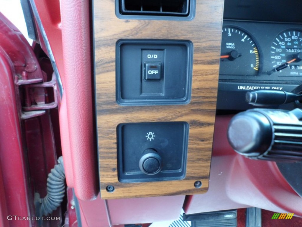 1994 Dodge Dakota SLT Extended Cab Controls Photo #54205419