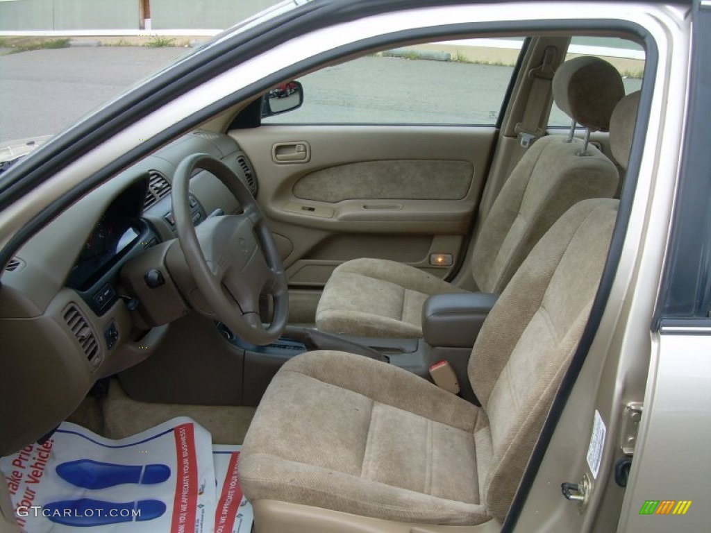 Beige Interior 1998 Nissan Maxima GXE Photo #54205755