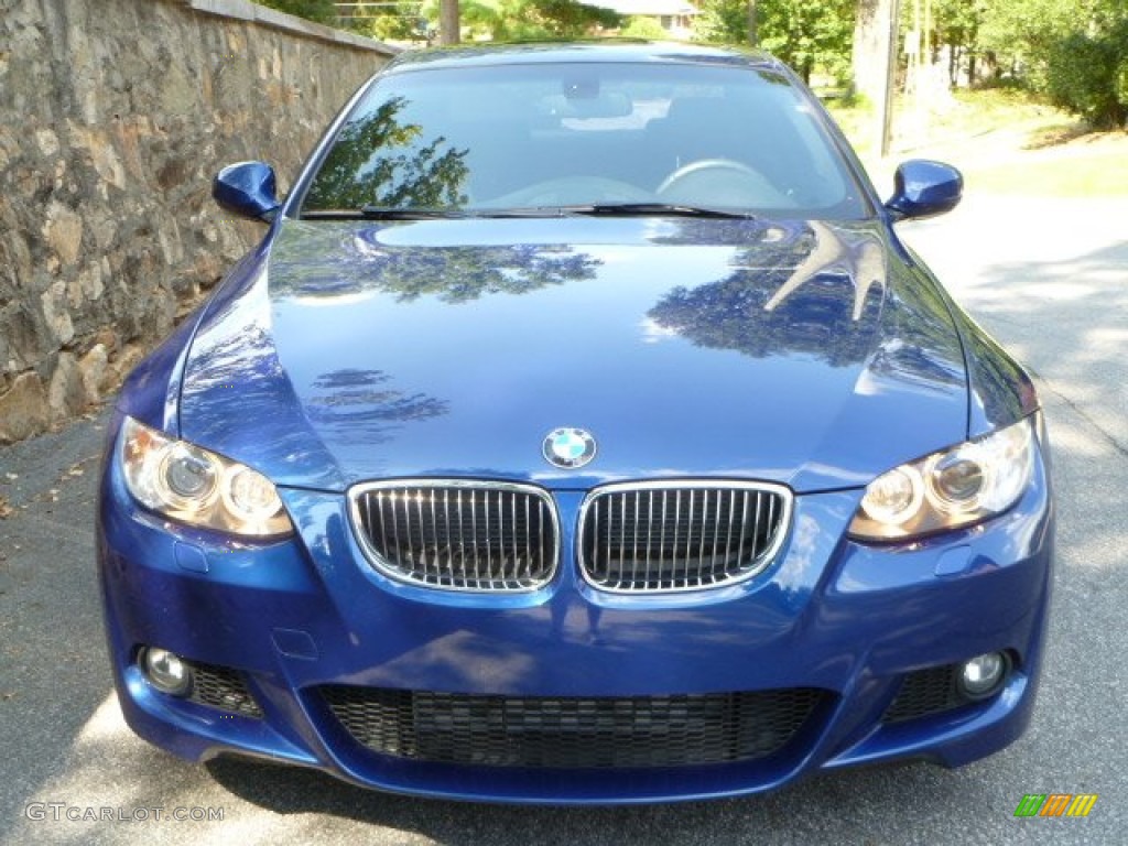 2010 3 Series 335i Coupe - Le Mans Blue Metallic / Black photo #2