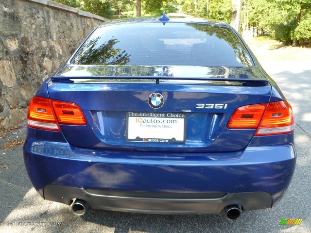 2010 3 Series 335i Coupe - Le Mans Blue Metallic / Black photo #5