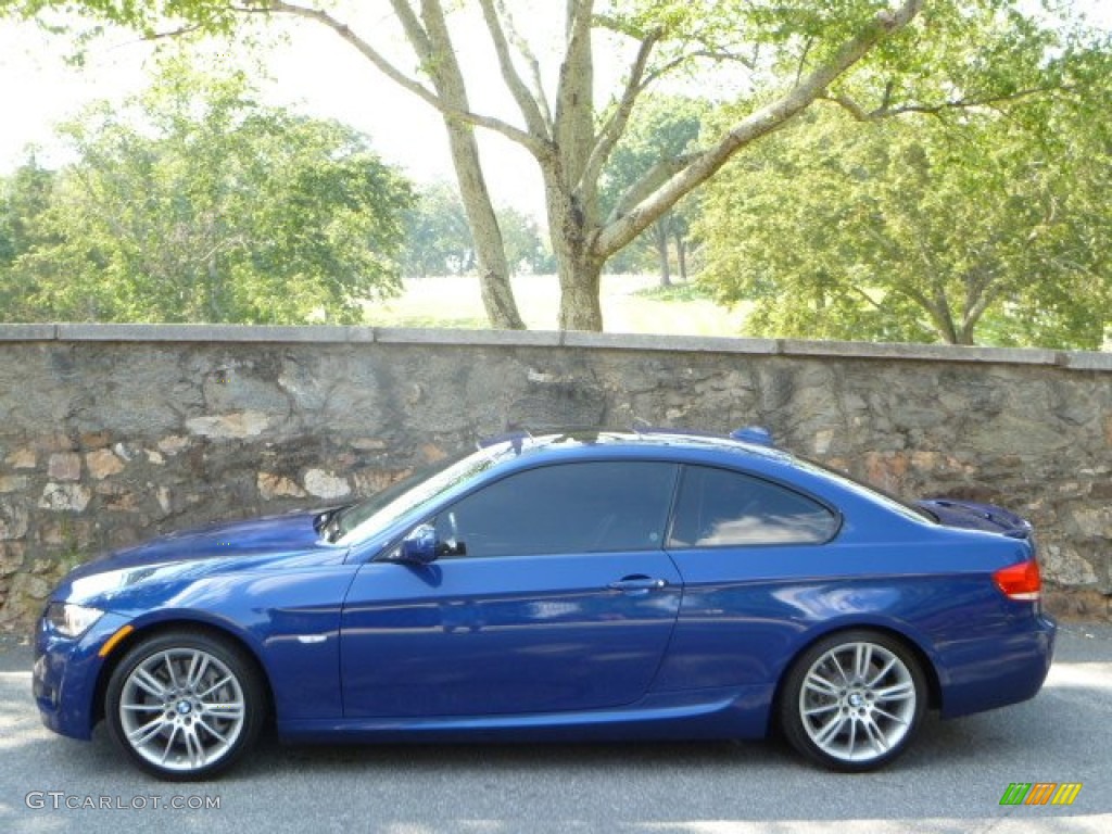 2010 3 Series 335i Coupe - Le Mans Blue Metallic / Black photo #17