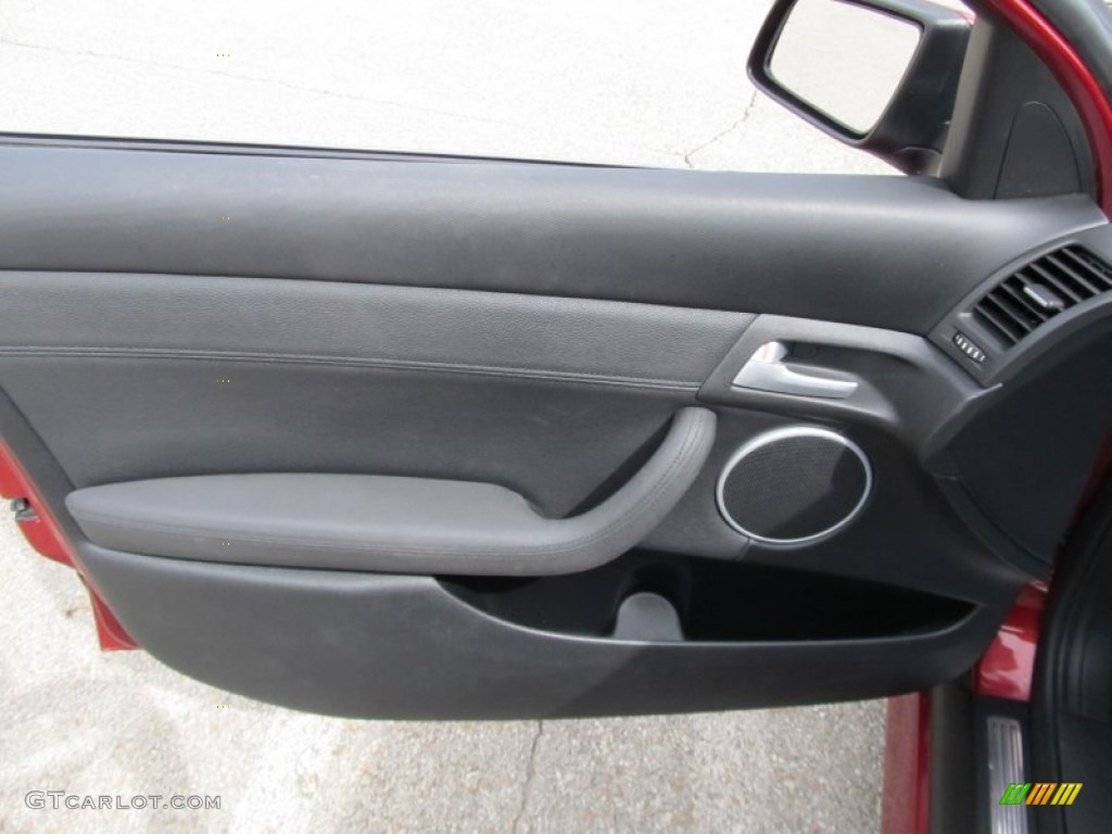 2009 Pontiac G8 GT Onyx Door Panel Photo #54206184