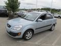 2007 Polar Blue Kia Rio LX Sedan  photo #5