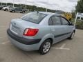 2007 Polar Blue Kia Rio LX Sedan  photo #9