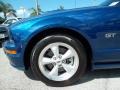 2008 Vista Blue Metallic Ford Mustang GT Premium Coupe  photo #10