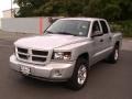 2011 Bright Silver Metallic Dodge Dakota Big Horn Crew Cab 4x4  photo #1