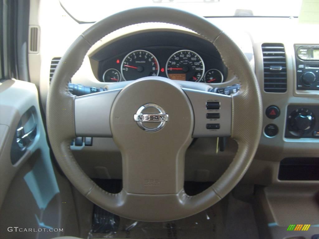2006 Frontier LE Crew Cab - Granite Metallic / Desert photo #21
