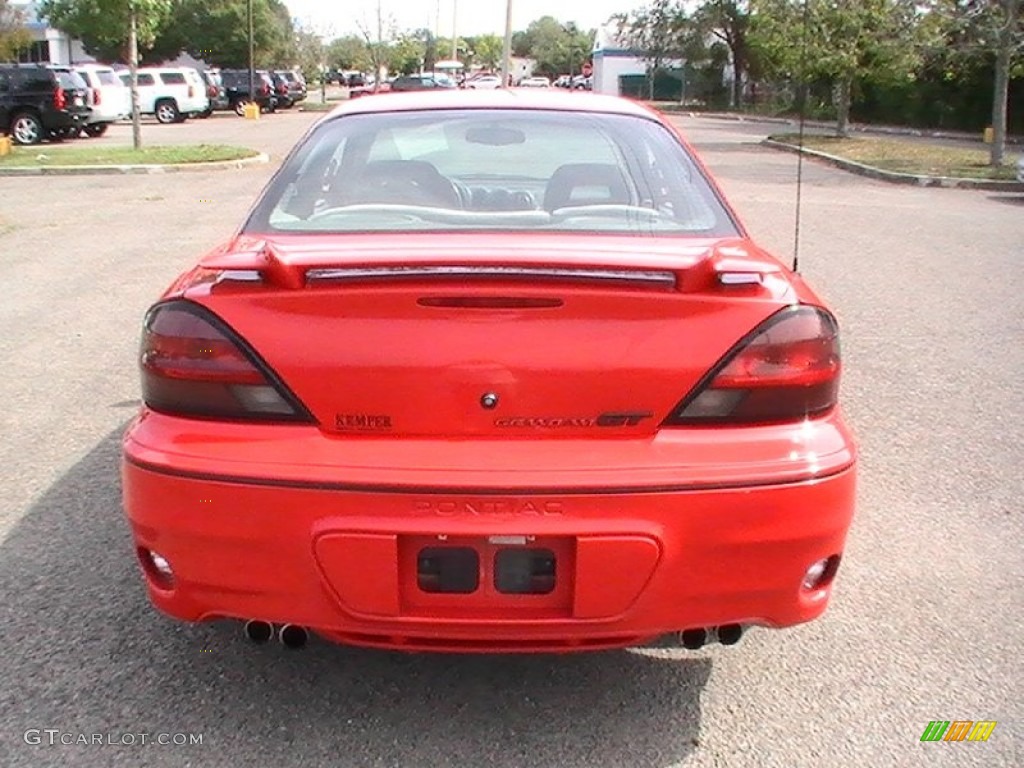 1999 Grand Am GT Coupe - Bright Red / Dark Pewter photo #5