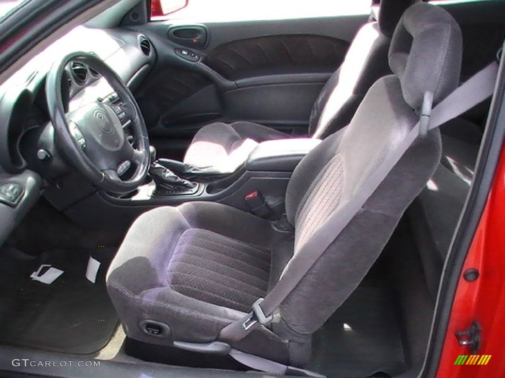 Dark Pewter Interior 1999 Pontiac Grand Am GT Coupe Photo #54208299