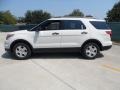 2012 White Suede Ford Explorer FWD  photo #6