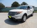 2012 White Suede Ford Explorer FWD  photo #7