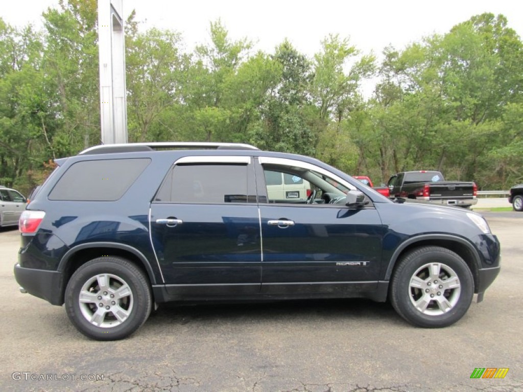 Deep Blue Metallic 2007 GMC Acadia SLE AWD Exterior Photo #54209055