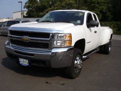 2008 Chevrolet Silverado 3500HD Work Truck Extended Cab Dually Data, Info and Specs