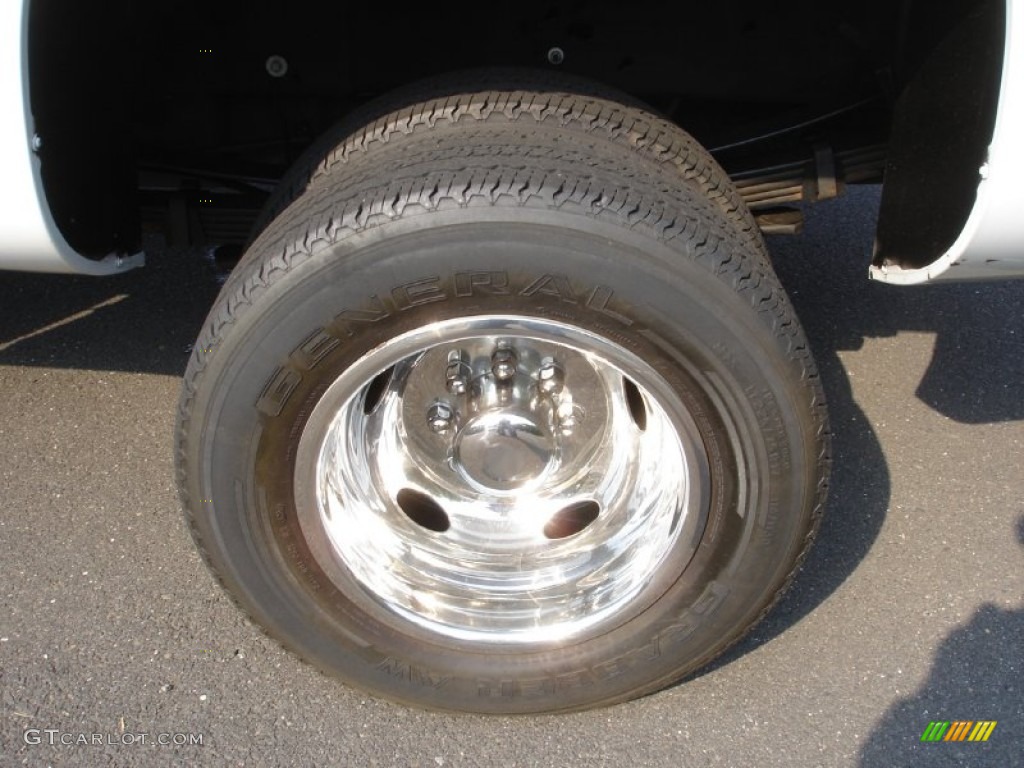 2008 Silverado 3500HD Work Truck Extended Cab Dually - Summit White / Dark Titanium photo #8