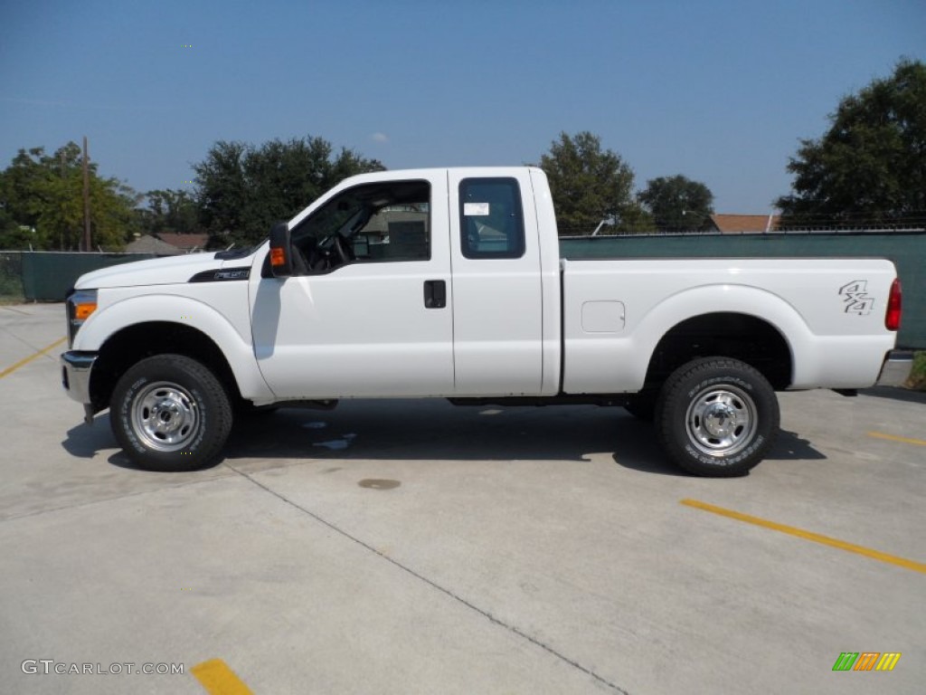 Oxford White 2012 Ford F350 Super Duty XL SuperCab 4x4 Exterior Photo #54209642