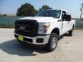 2012 Oxford White Ford F350 Super Duty XL SuperCab 4x4  photo #7