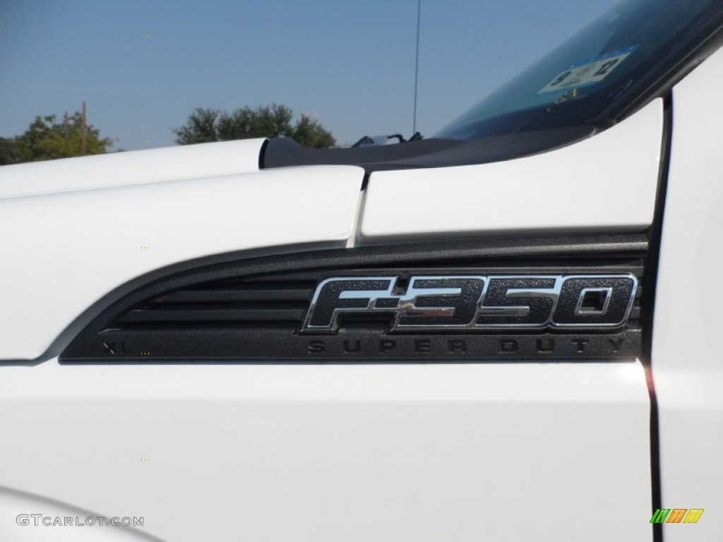 2012 Ford F350 Super Duty XL SuperCab 4x4 Marks and Logos Photo #54209697