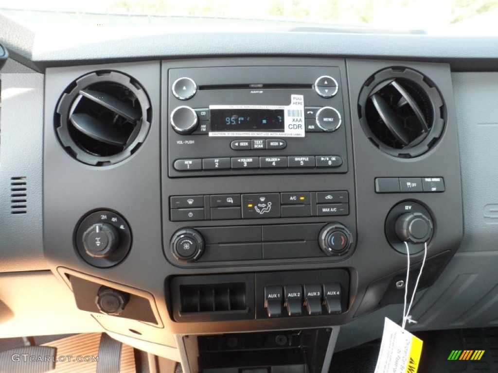 2012 Ford F350 Super Duty XL SuperCab 4x4 Controls Photo #54209823