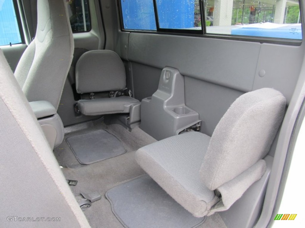 Dark Graphite Interior 2001 Ford Ranger XLT SuperCab 4x4 Photo #54209904