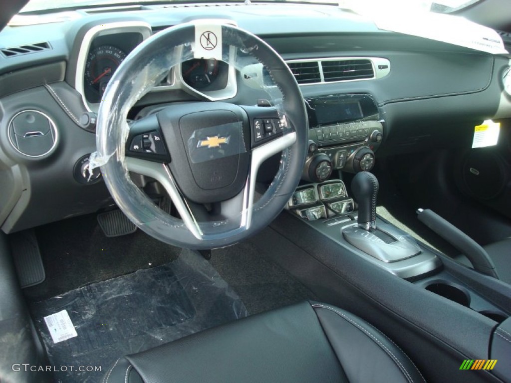 2012 Camaro SS/RS Convertible - Black / Black photo #4