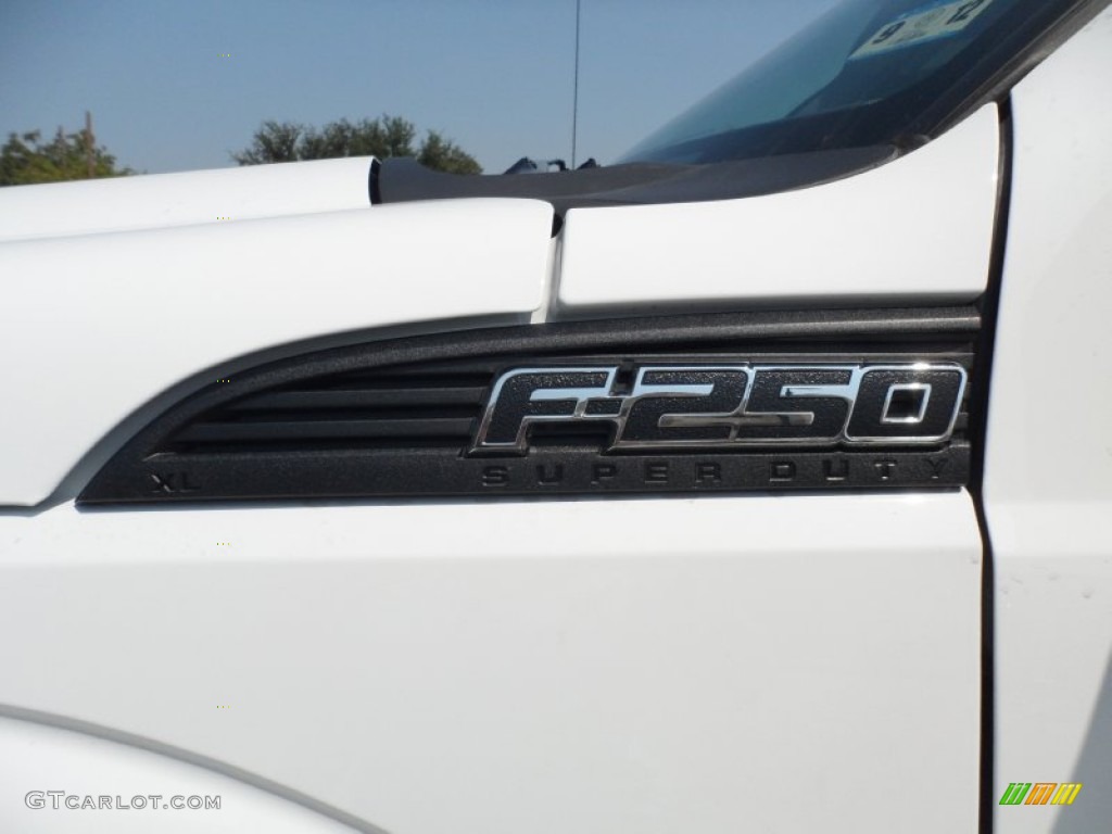 2012 Ford F250 Super Duty XL SuperCab 4x4 Marks and Logos Photo #54209991