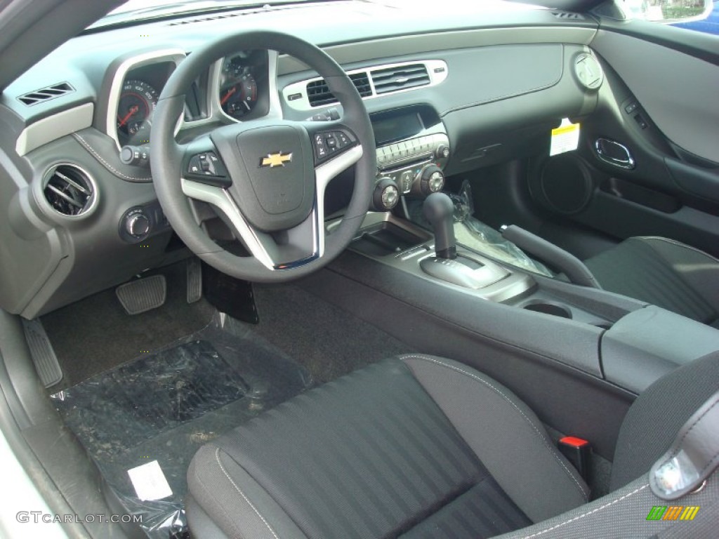 Black Interior 2012 Chevrolet Camaro LS Coupe Photo #54210258