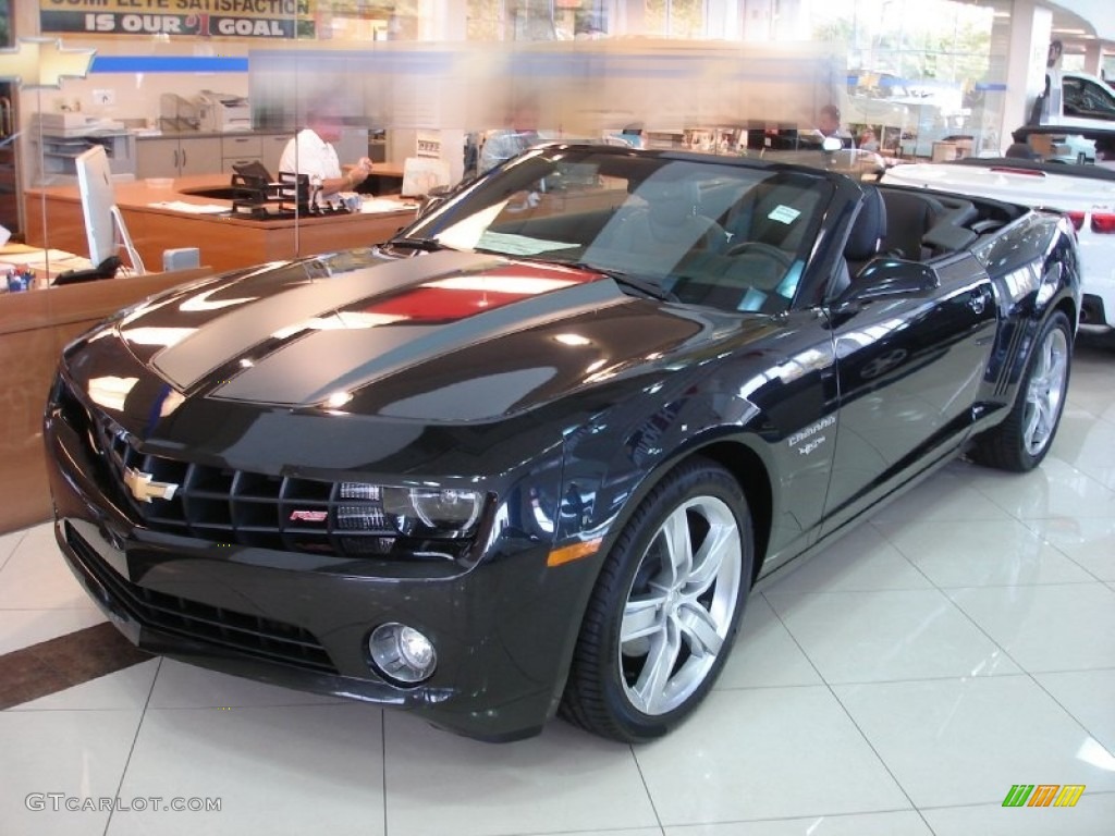 2012 Camaro LT 45th Anniversary Edition Convertible - Carbon Flash Metallic / Jet Black photo #1