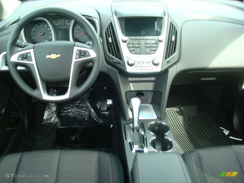 2012 Chevrolet Equinox LT Jet Black Dashboard Photo #54210807