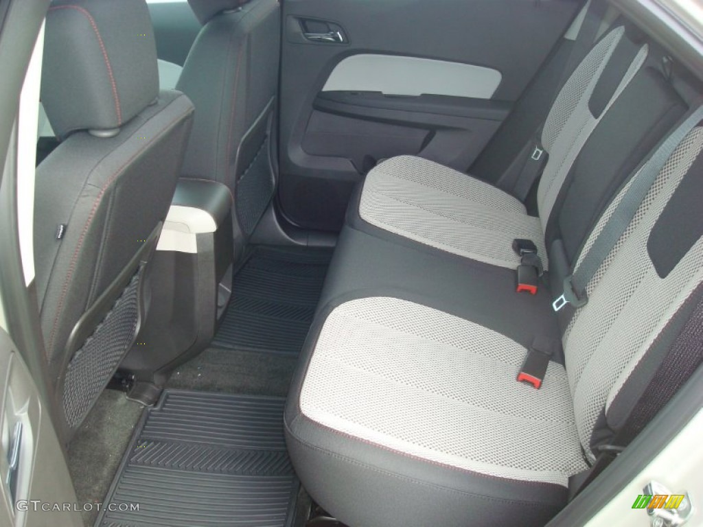 Light Titanium/Jet Black Interior 2012 Chevrolet Equinox LT Photo #54210840