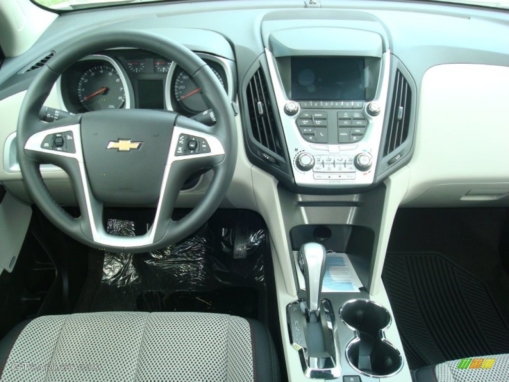 2012 Chevrolet Equinox LT Light Titanium/Jet Black Dashboard Photo #54210848