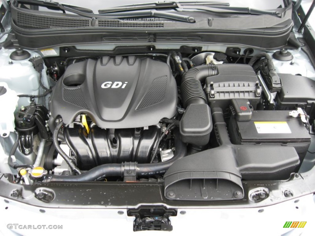 2012 Hyundai Sonata GLS 2.4 Liter GDI DOHC 16-Valve D-CVVT 4 Cylinder Engine Photo #54211554