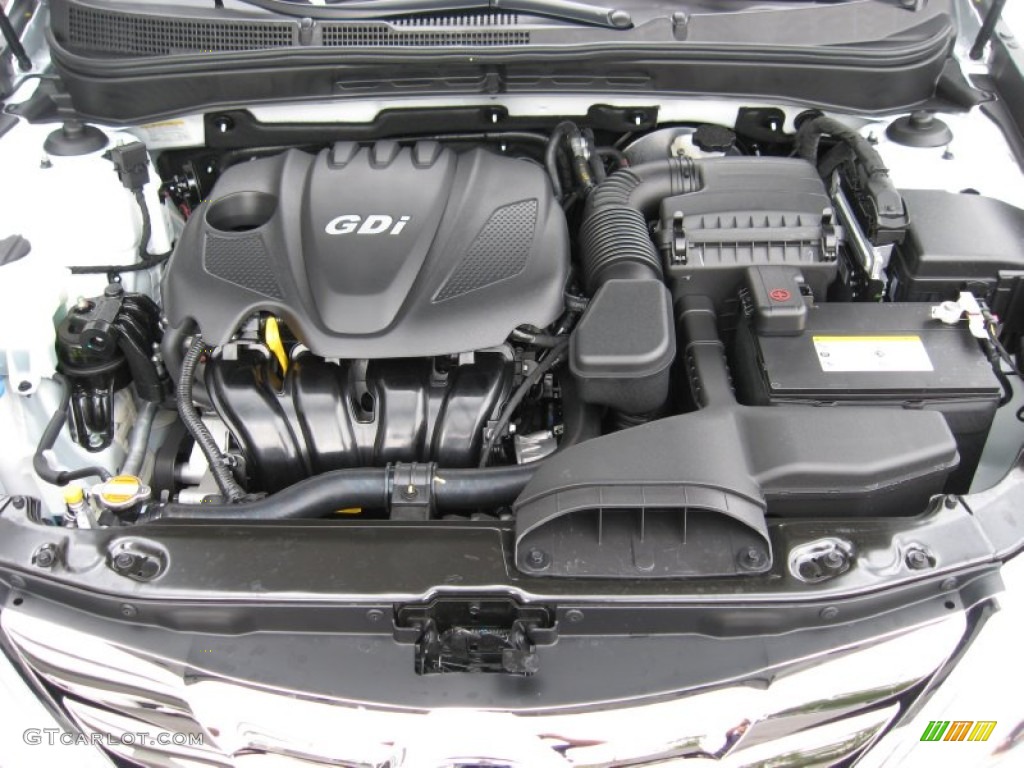 2012 Hyundai Sonata SE 2.4 Liter GDI DOHC 16-Valve D-CVVT 4 Cylinder Engine Photo #54211799