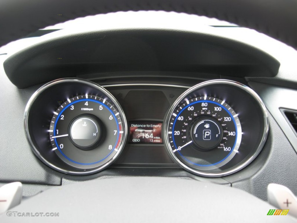 2012 Hyundai Sonata SE Gauges Photo #54211971