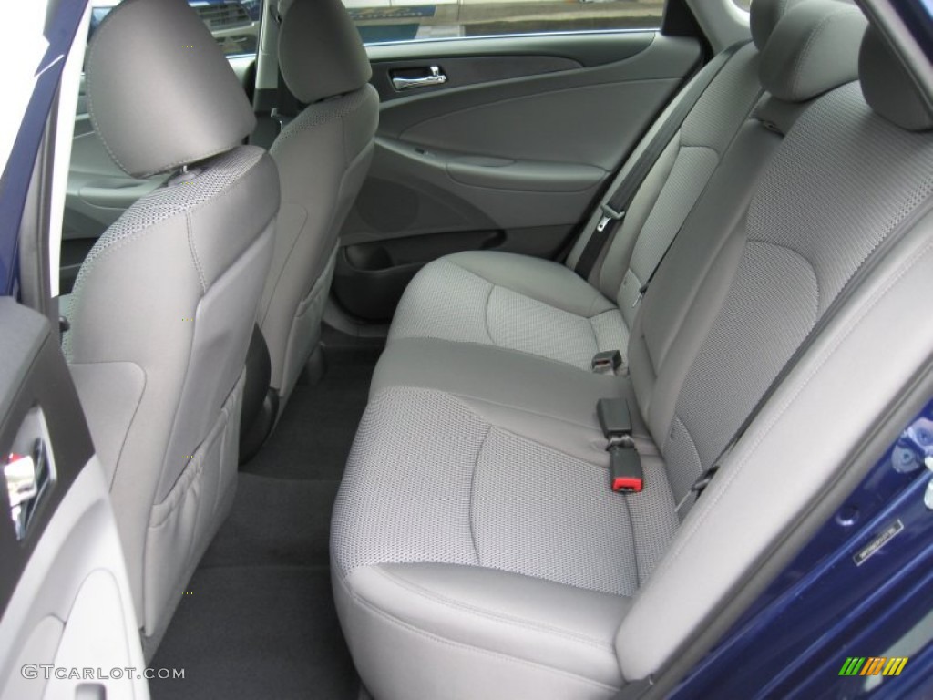 Gray Interior 2012 Hyundai Sonata GLS Photo #54212112