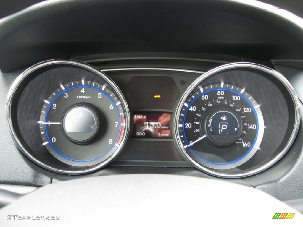 2012 Hyundai Sonata GLS Gauges Photo #54212219