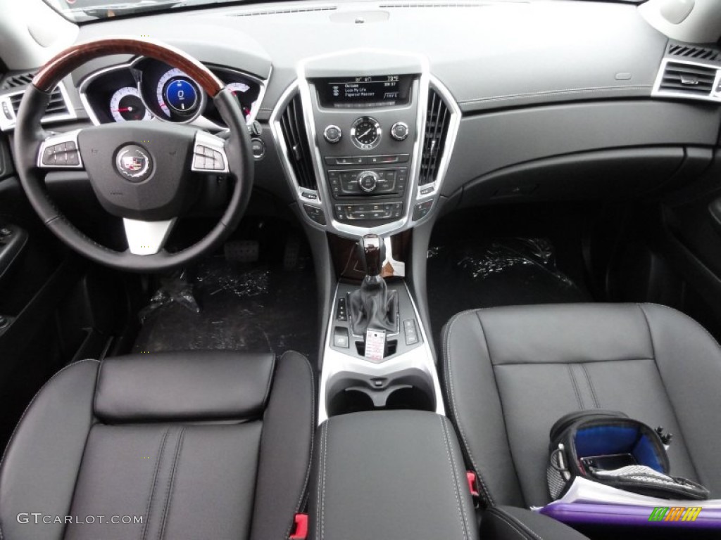2012 Cadillac SRX Luxury AWD Ebony/Ebony Dashboard Photo #54212366